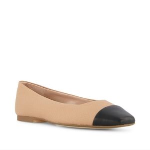 Dune London - Hamptons Square Toe Ballet Flats